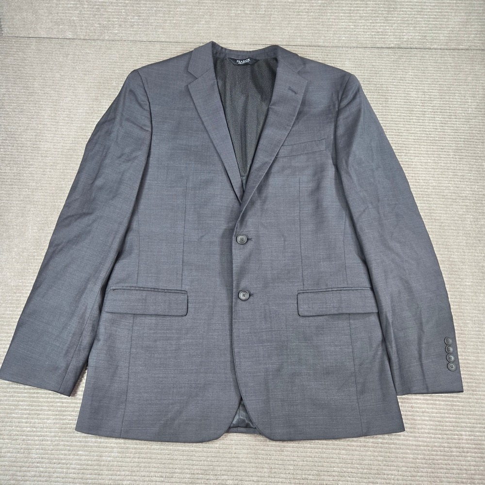 Jos. A. Bank Mens 42 Long Gray Traveler Travel Tech Slim Fit Suit Jacket Blazer